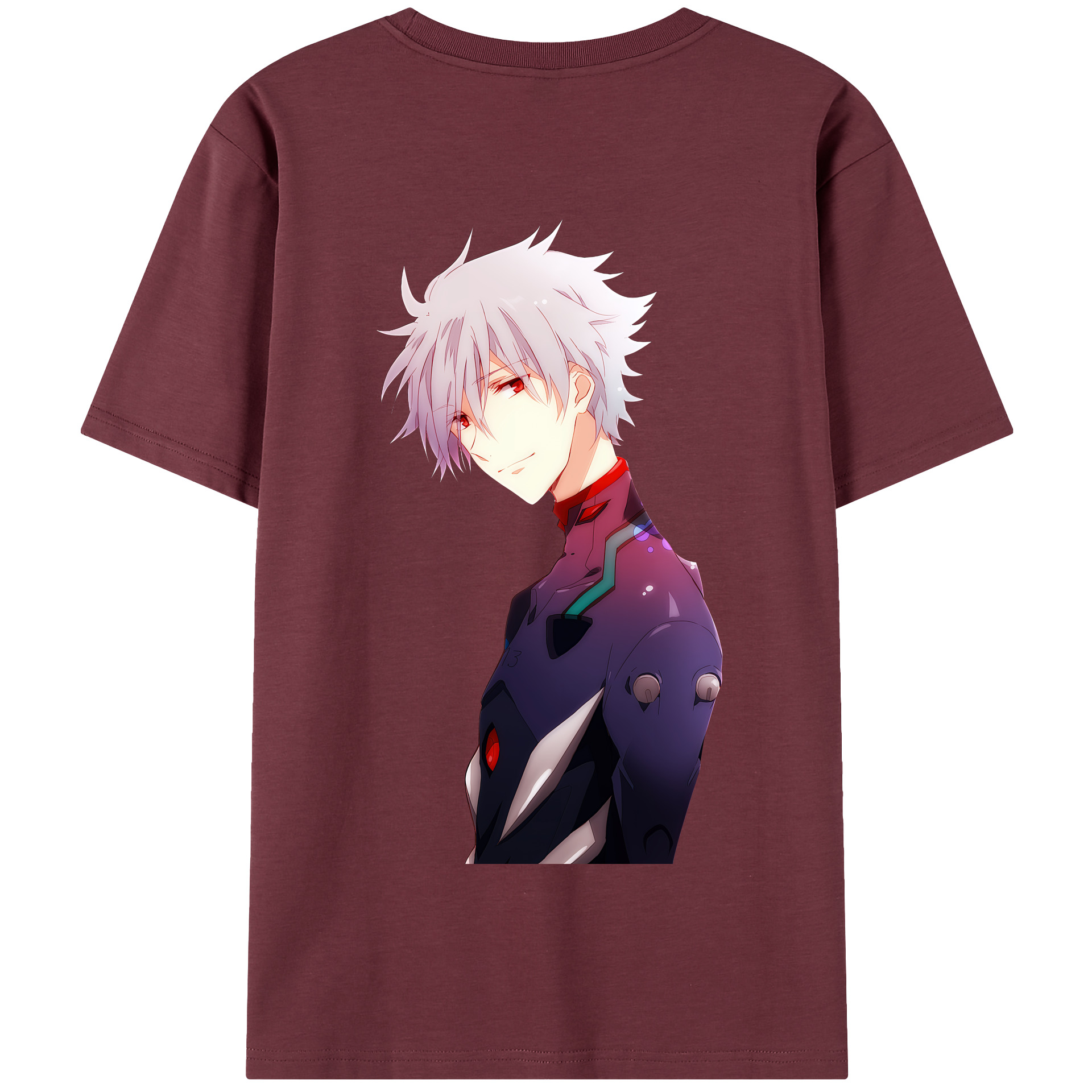 （画像用） EVA 新世紀エヴァンゲリオン 綿100％半袖Tシャツ（背面プリント）